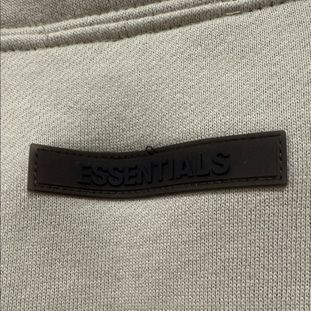 Essentials Light Gray High-Collar Sweatshirt - image 5